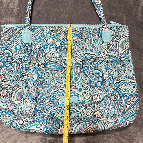 Vera Bradley North South Tote in Daisy Dot Paisley - Picture 7 of 10